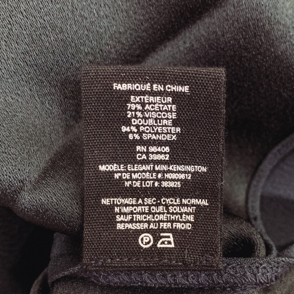 Theory Elegant Mini Kensington OTS Dress - Picture 6 of 6